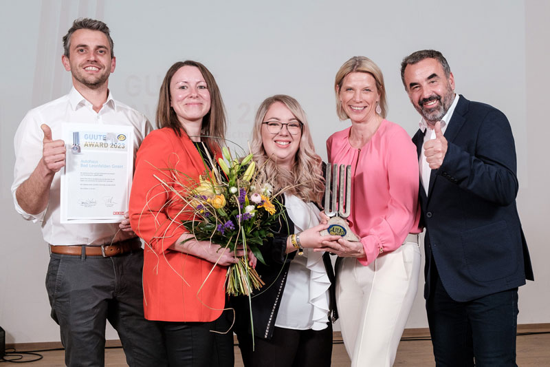 GUUTE Award Gewinner 2023 - Autohaus Bad Leonfelden