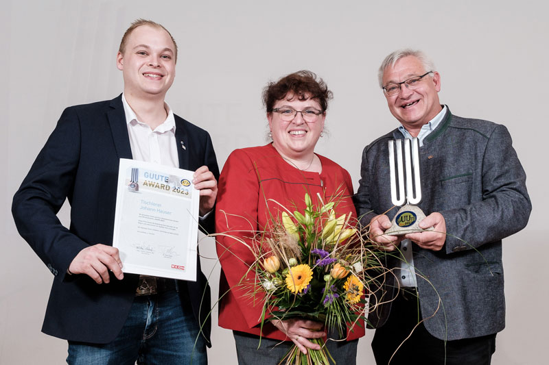 GUUTE Award Gewinner 2023 - Tischlerei Hauser, Alberndorf