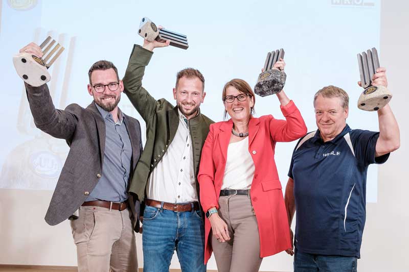 GUUTE Award Gewinner 2024, Weigl GmbH & Co KG, Kapl Bau GmbH, Wolfmair Beschichtungs Ges.m.b.H., hali gmbh