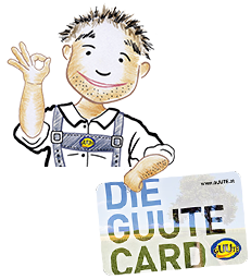 GUUTE Gust mit GUUTE Card